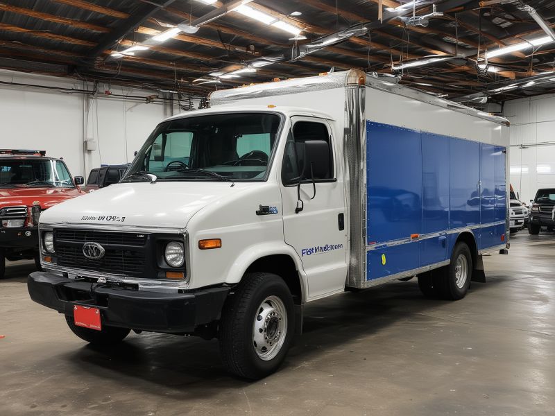 Fish N More professional truck body repair services workshop showing various repair equipment